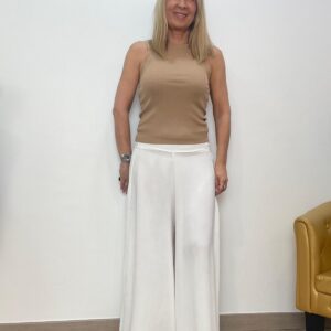 Falda pantalón Judit blanco