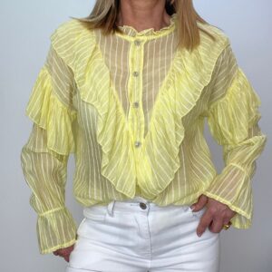 Camisa Boho amarilla