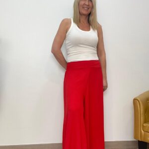 Falda pantalón Judit roja