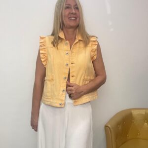 Chaleco Tejano naranja