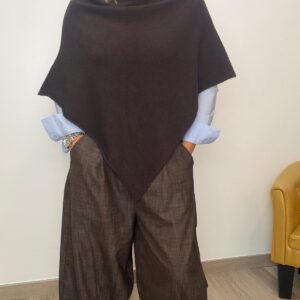 Poncho chocolate